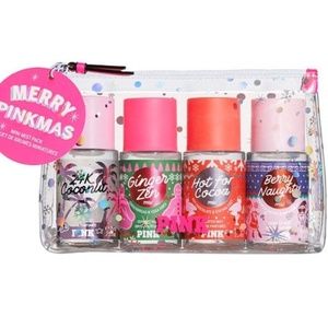 VS PINK 2019 Merry Pinkmas Mini Mist Set